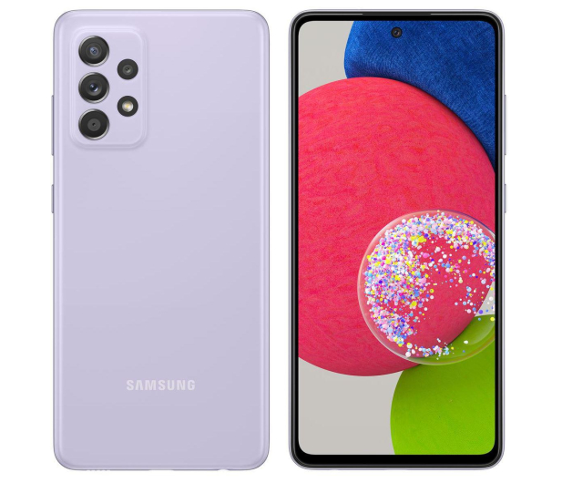 Samsung Galaxy A52s 5G SM-A528B 6/128GB Light Violet 120Hz - 676241 - zdjęcie